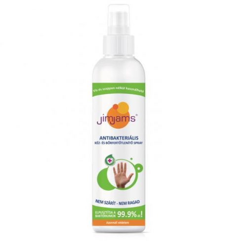 JimJams Antibakteriális kéz- és bőrfertőtlenítő spray 250ml