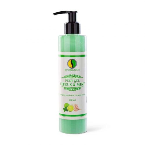 Lábápoló krém gél (Pedizselé) - Citrus és Menta - 250ml