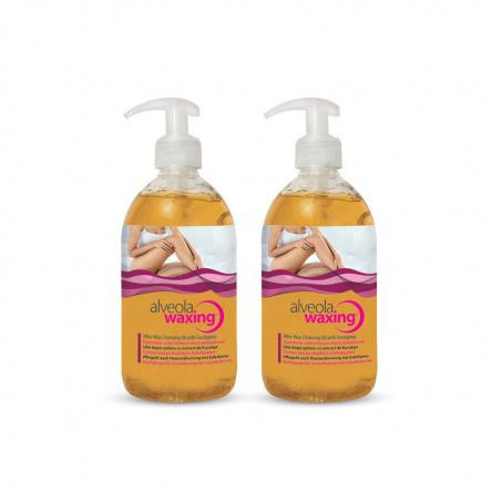 Alveola Waxing Gyantázás utáni lemosó olaj Eukaliptusszal 2x300ml (9718)